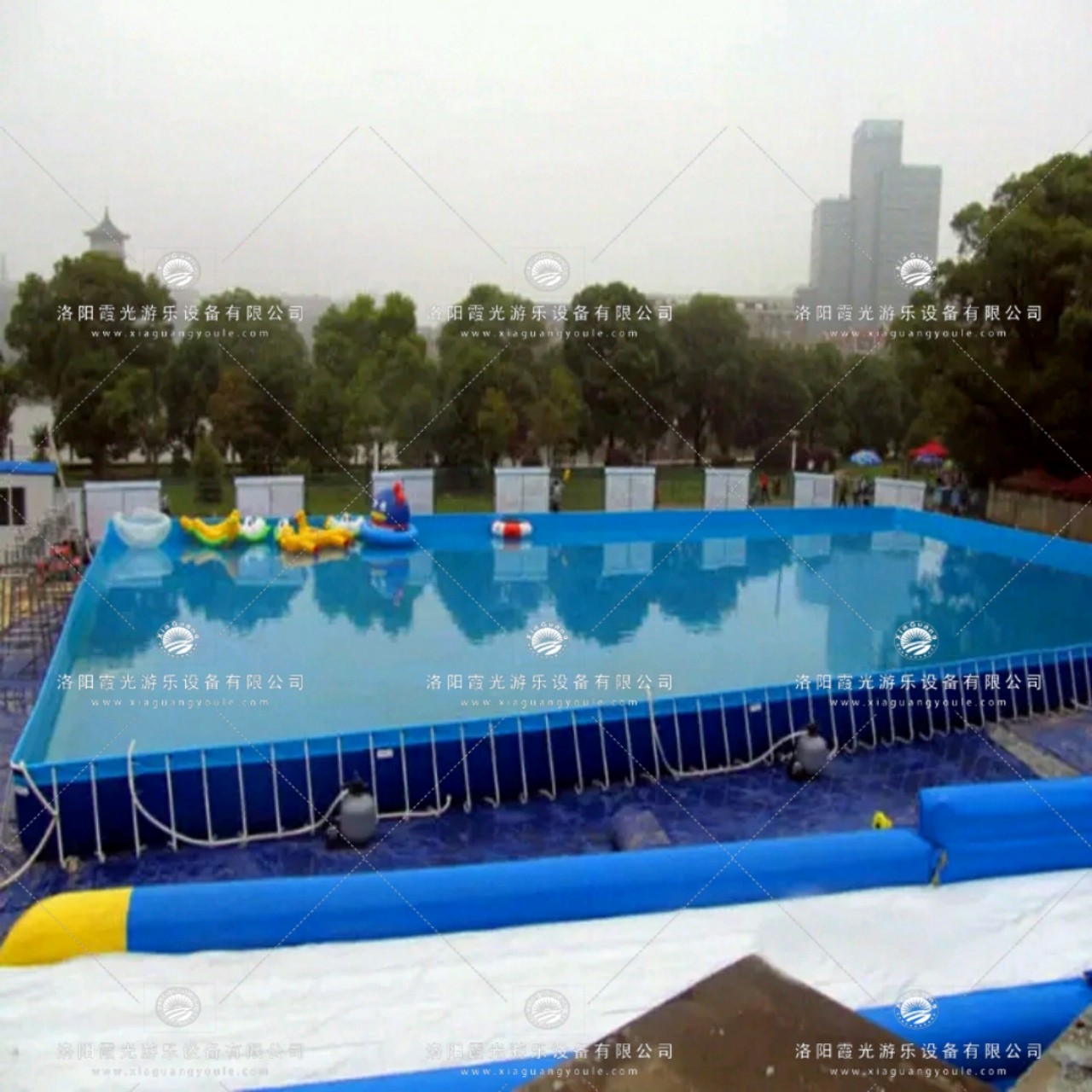 蕉城支架泳池